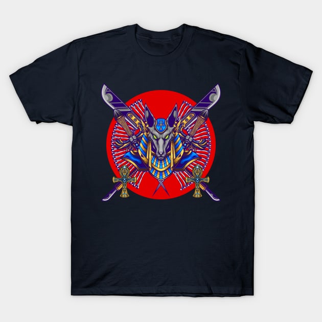 Anubis 3.4 T-Shirt by Harrisaputra